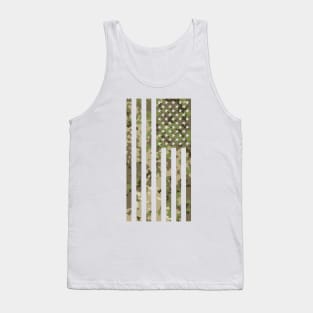 US Flag Down - Multicam Camo Tank Top